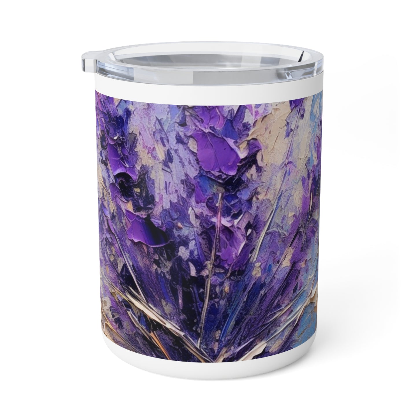 Lavender Dreams Unleashed: Discover Beauty with our Insulated Coffee Mug