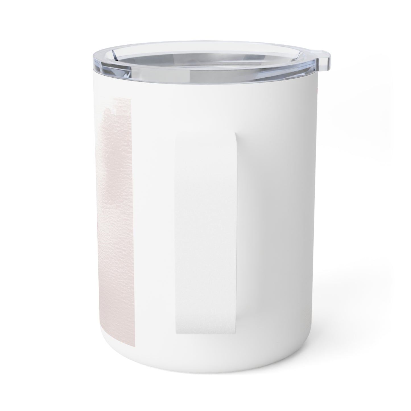 Artistic Flourish: Floral Watercolor Cherry Blossom Insulated Coffee Mug