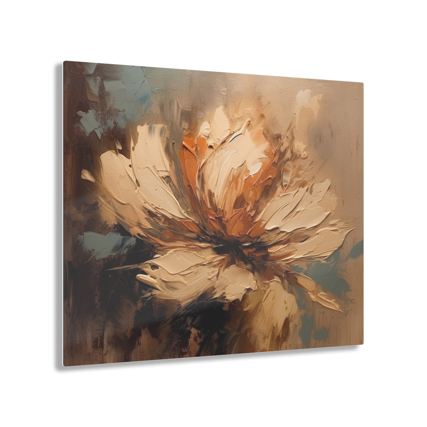 Artistic Fusion: Acrylic Prints Infused with Tan Hua-Inspired Abstract Art