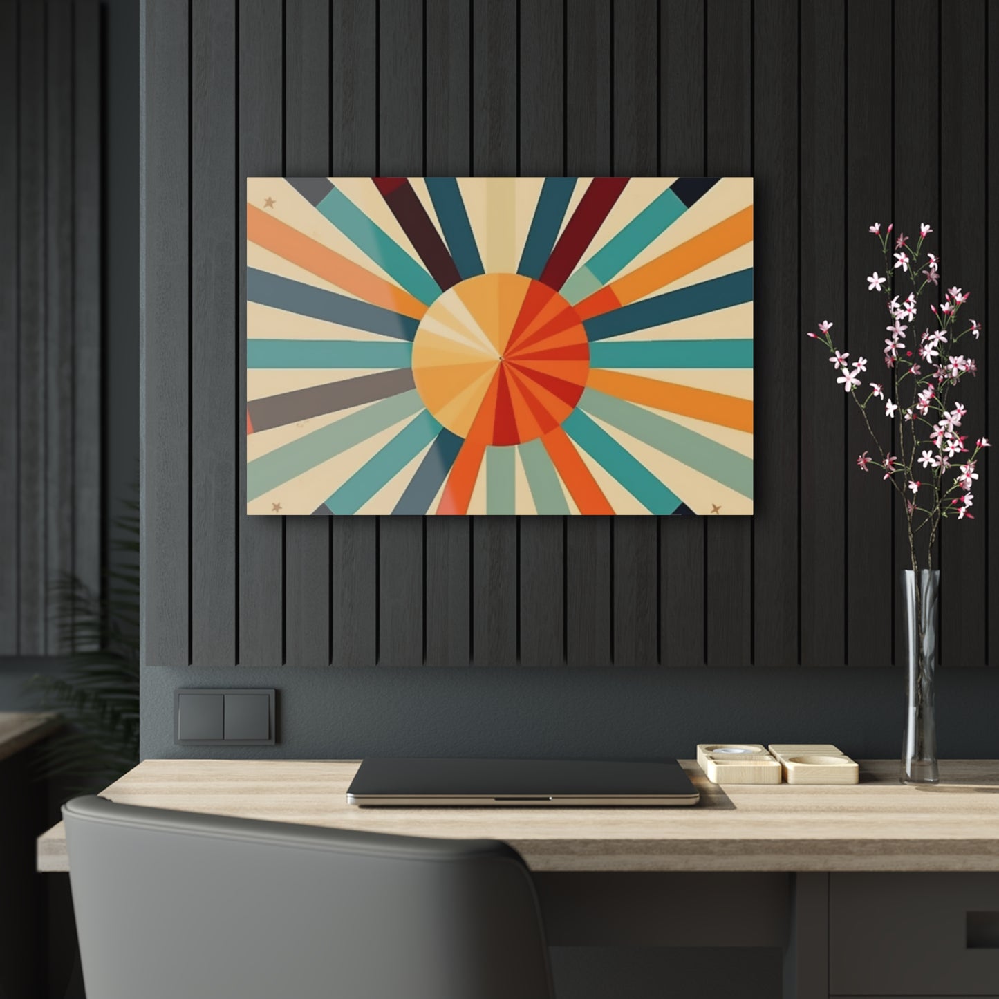 Artistic Abstractions: Starburst Acrylic Prints for Modern Abstract Art Lovers