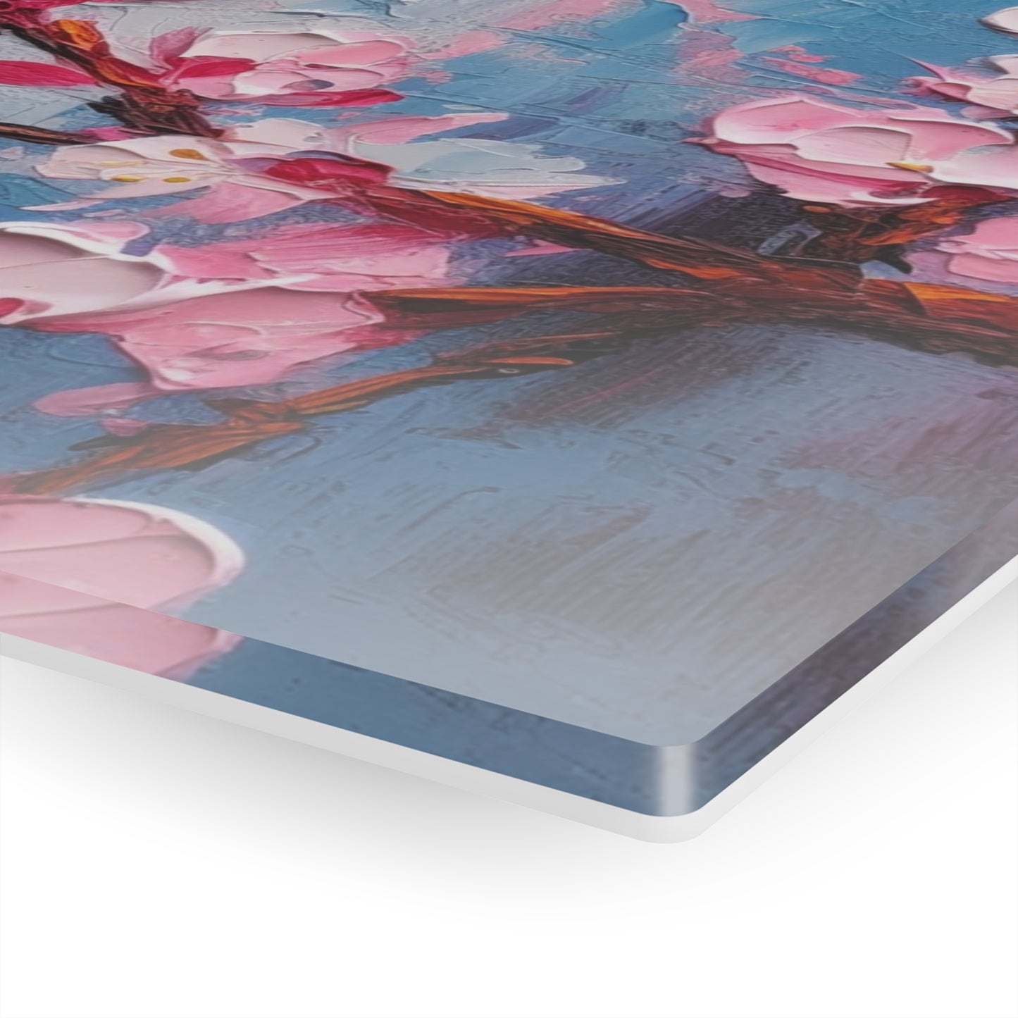 Acrylic Prints with Abstract Cherry Blossom Drawing: Embrace the Serenity