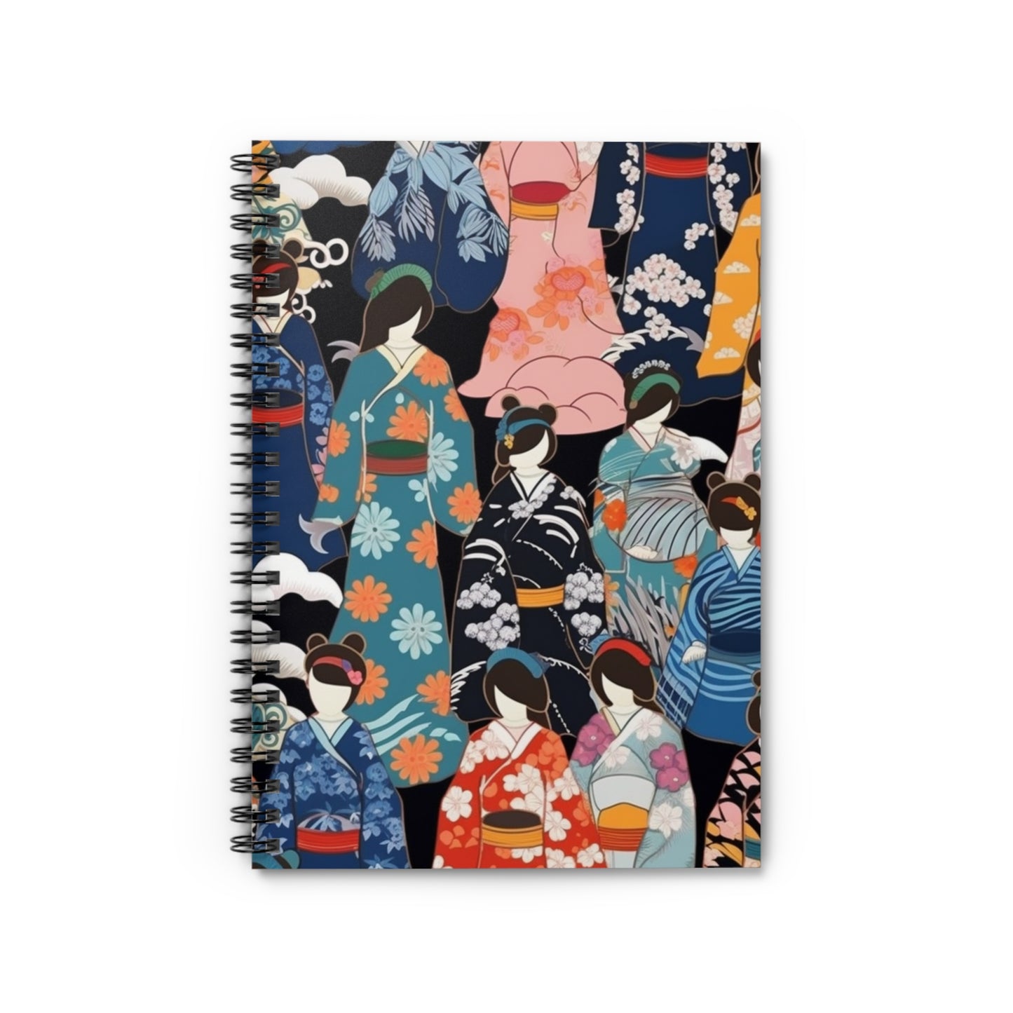 Kimono Dreams Spiral Notebook: Experience Japanese Elegance
