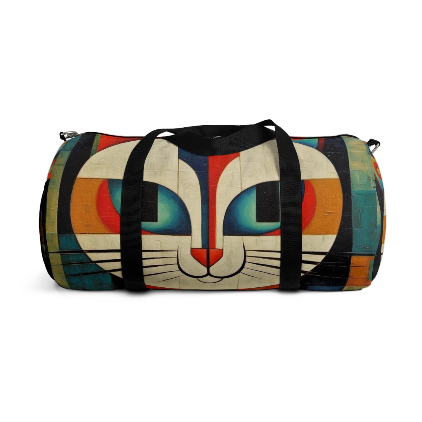 Artistic Vintage Vibes: Picasso-Inspired Midcentury Modern Duffel Bag for Retro Fashion