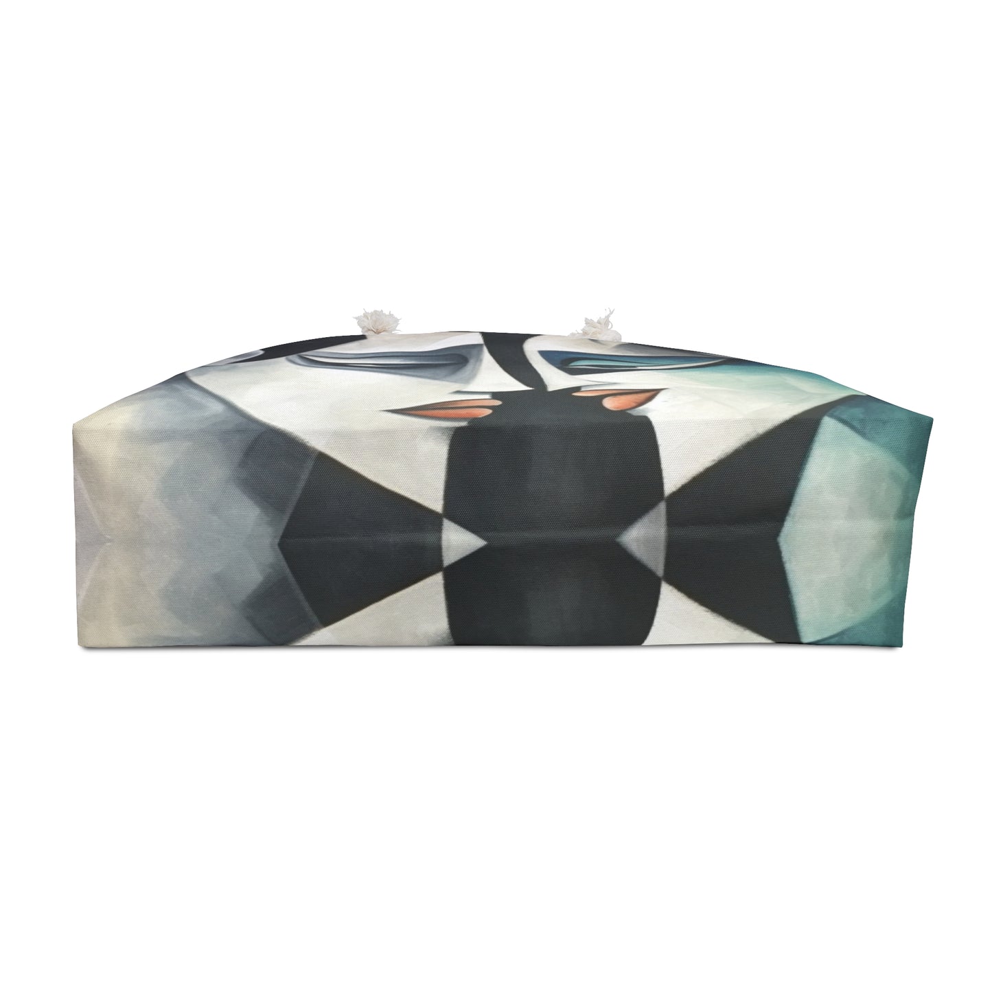 Weekender Bag with Cubist Art Finesse and Abstract Flair