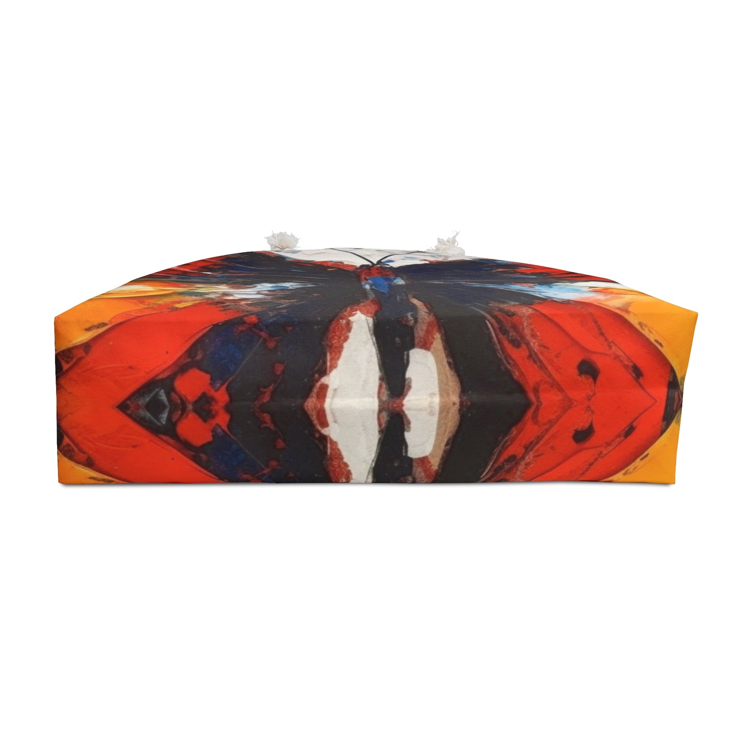 Weekender Bag with Bauhaus-Inspired Butterfly Drawing: A Harmonious Blend of Art and Functionality