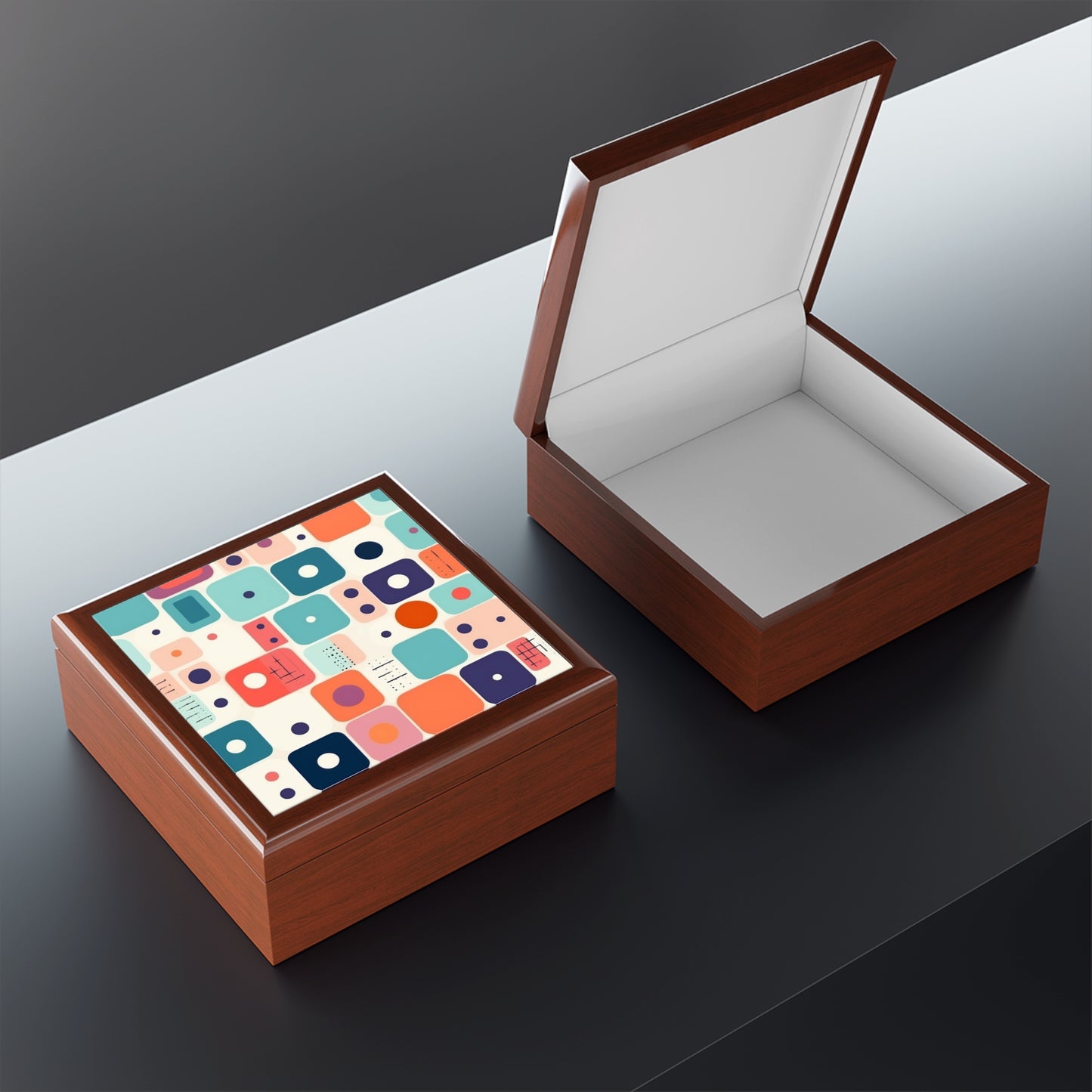 Retro Chic: Atomic Age-Inspired Jewelry Box