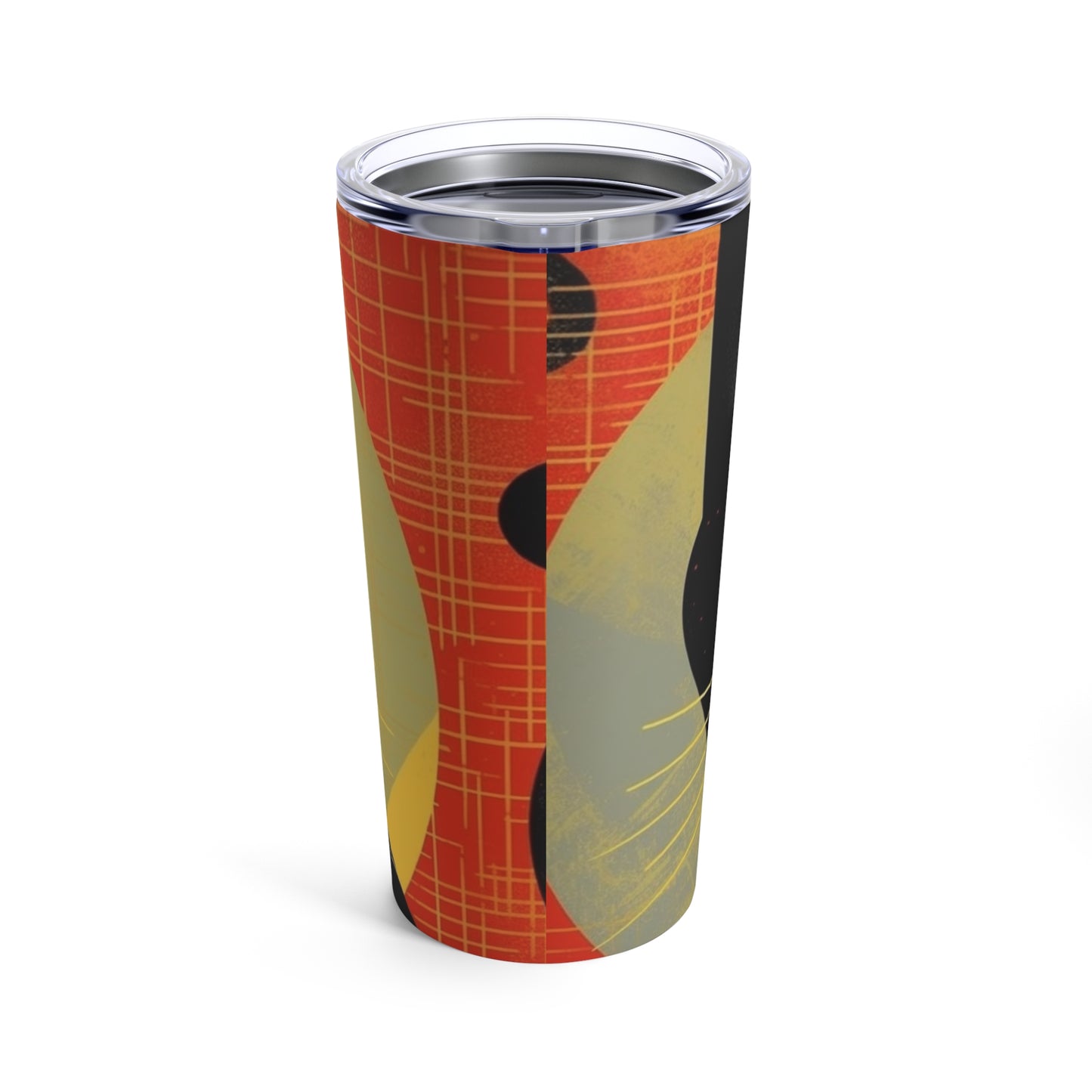 Midcentury Whisker Delight: Atomic Age Design Meets Cat-Inspired Tumbler for Vintage Fashion Lovers