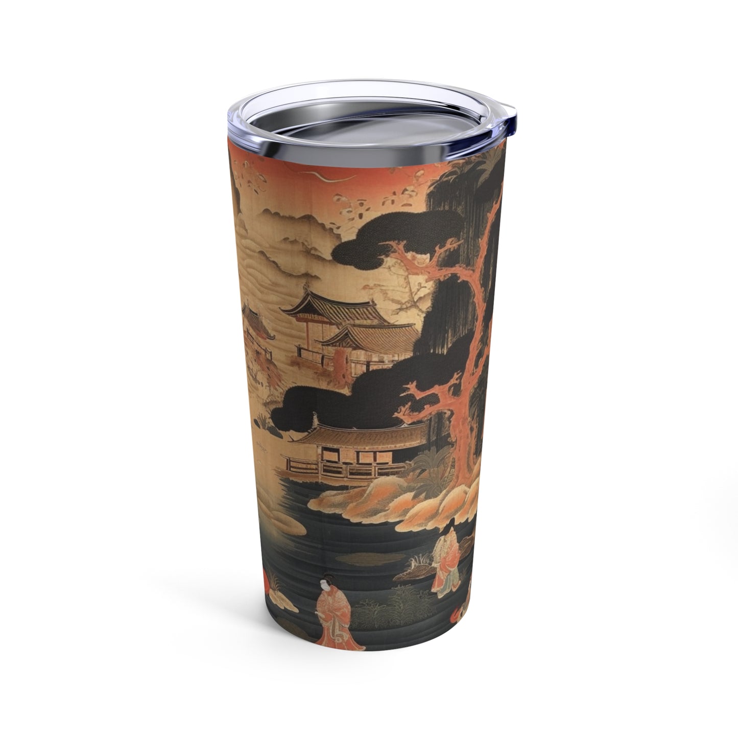 Symbolic Harmony: Gustav Klimt Tree of Life Tumbler, Embrace Artistic Elegance
