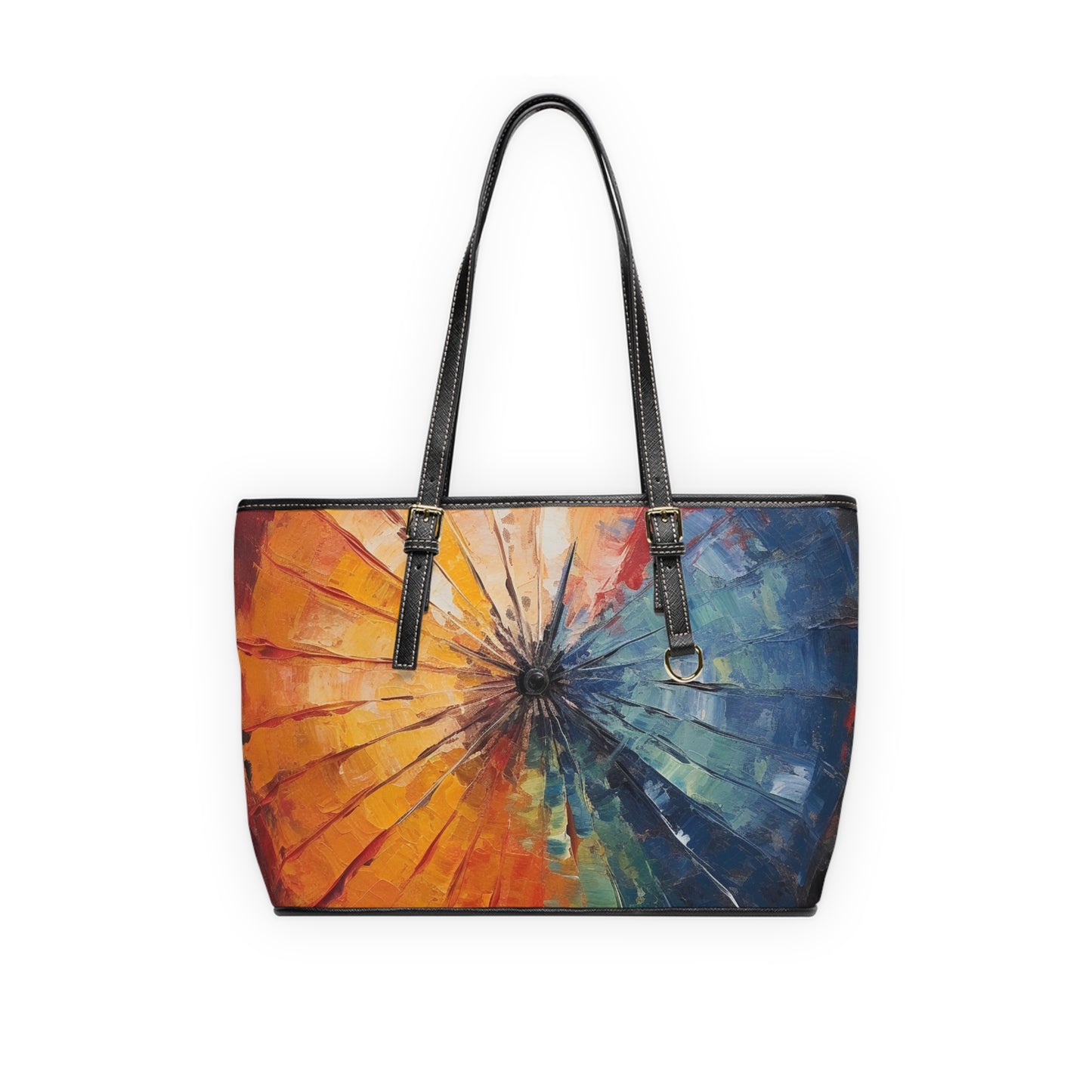 PU Leather Shoulder Bag Candle: Japanese Umbrella, A Reflection of Creativity