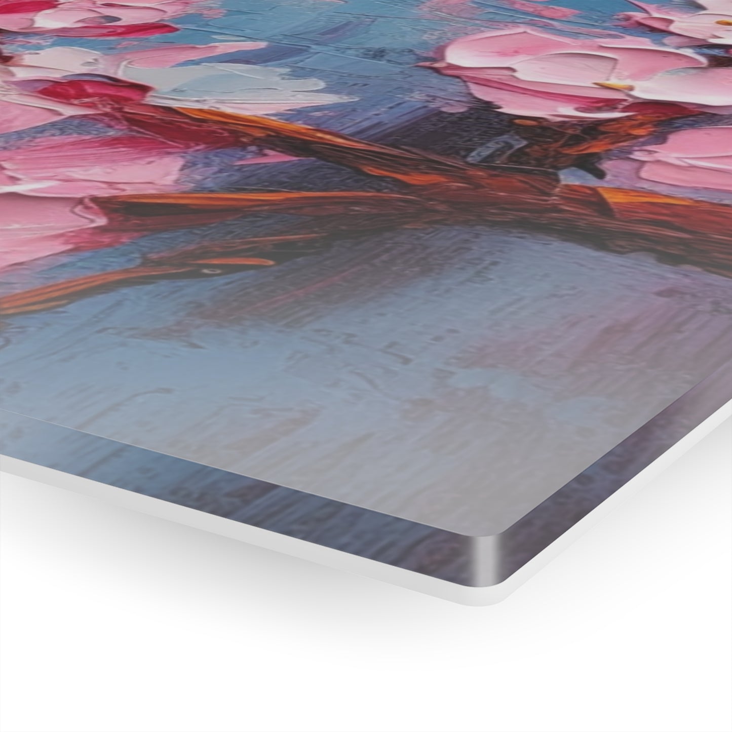 Acrylic Prints with Abstract Cherry Blossom Drawing: Embrace the Serenity