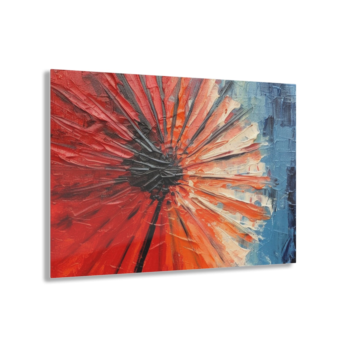 Umbrella Painting Acrylic Prints: Channel Your Inner Artist with Abstract Oil Paint