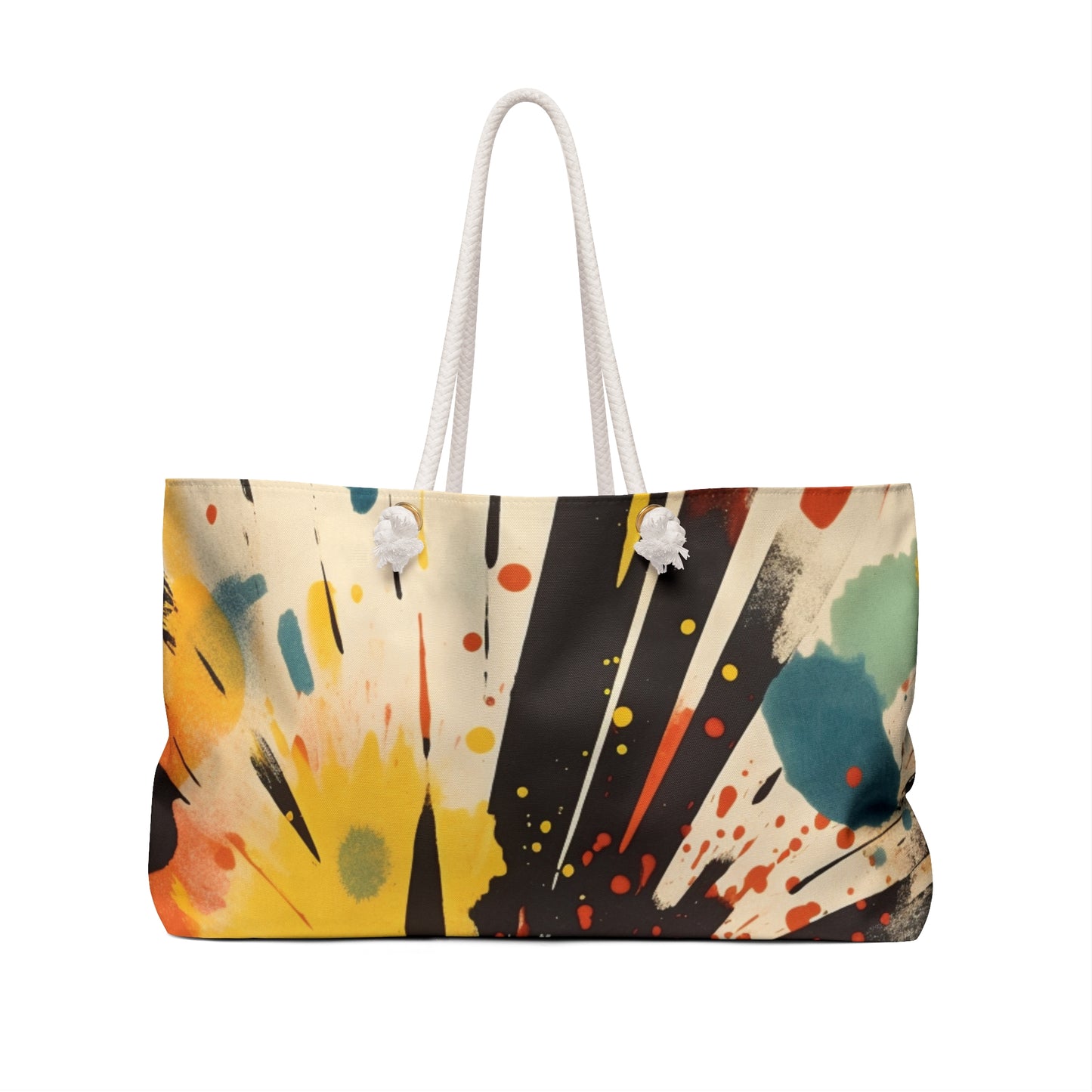 Cosmic Fusion Abstract Weekender Bag