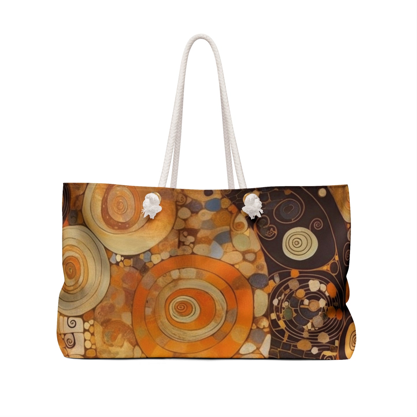 Sensual Symmetry: Weekender Bag Embodying the Essence of Symbolism in 19th Century Art