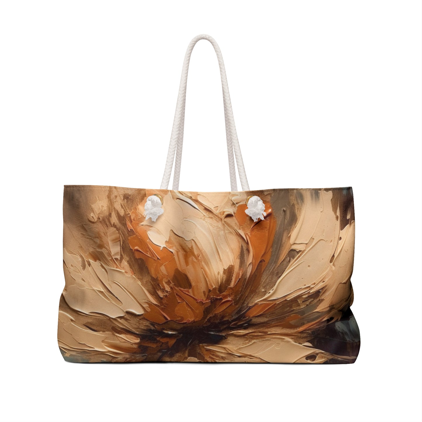 Artistic Fusion: Weekender Bag Infused with Tan Hua-Inspired Abstract Art