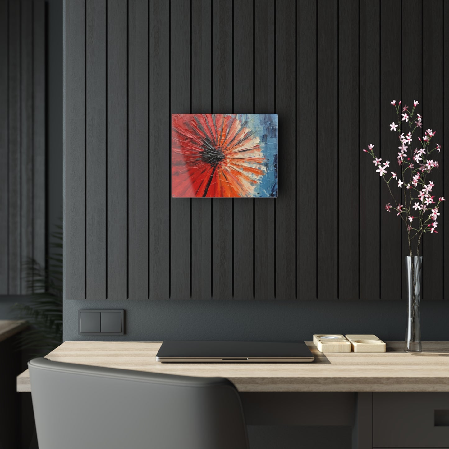 Umbrella Painting Acrylic Prints: Channel Your Inner Artist with Abstract Oil Paint