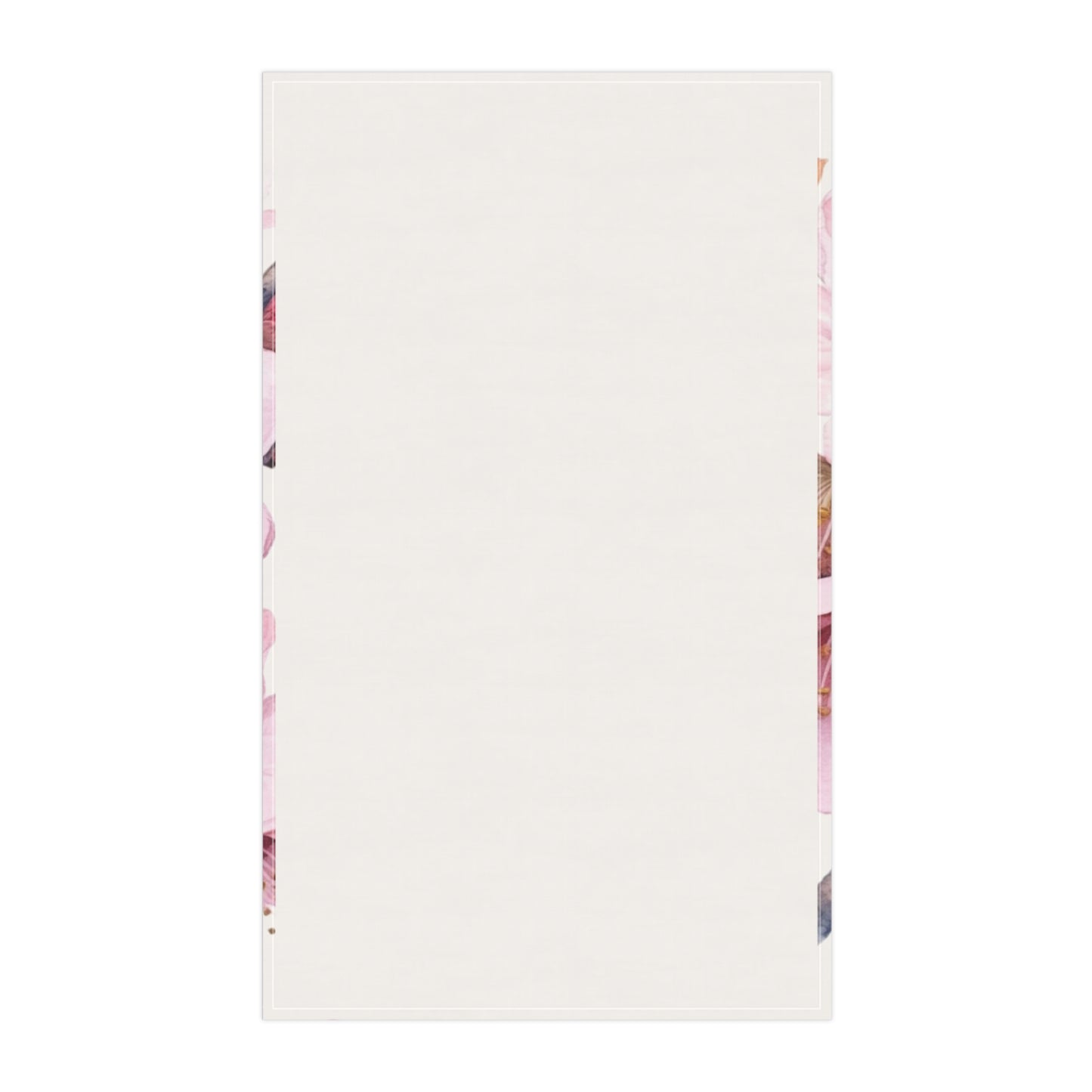 Whimsical Delight: Watercolor Cherry Blossom Tree Kitchen Towel