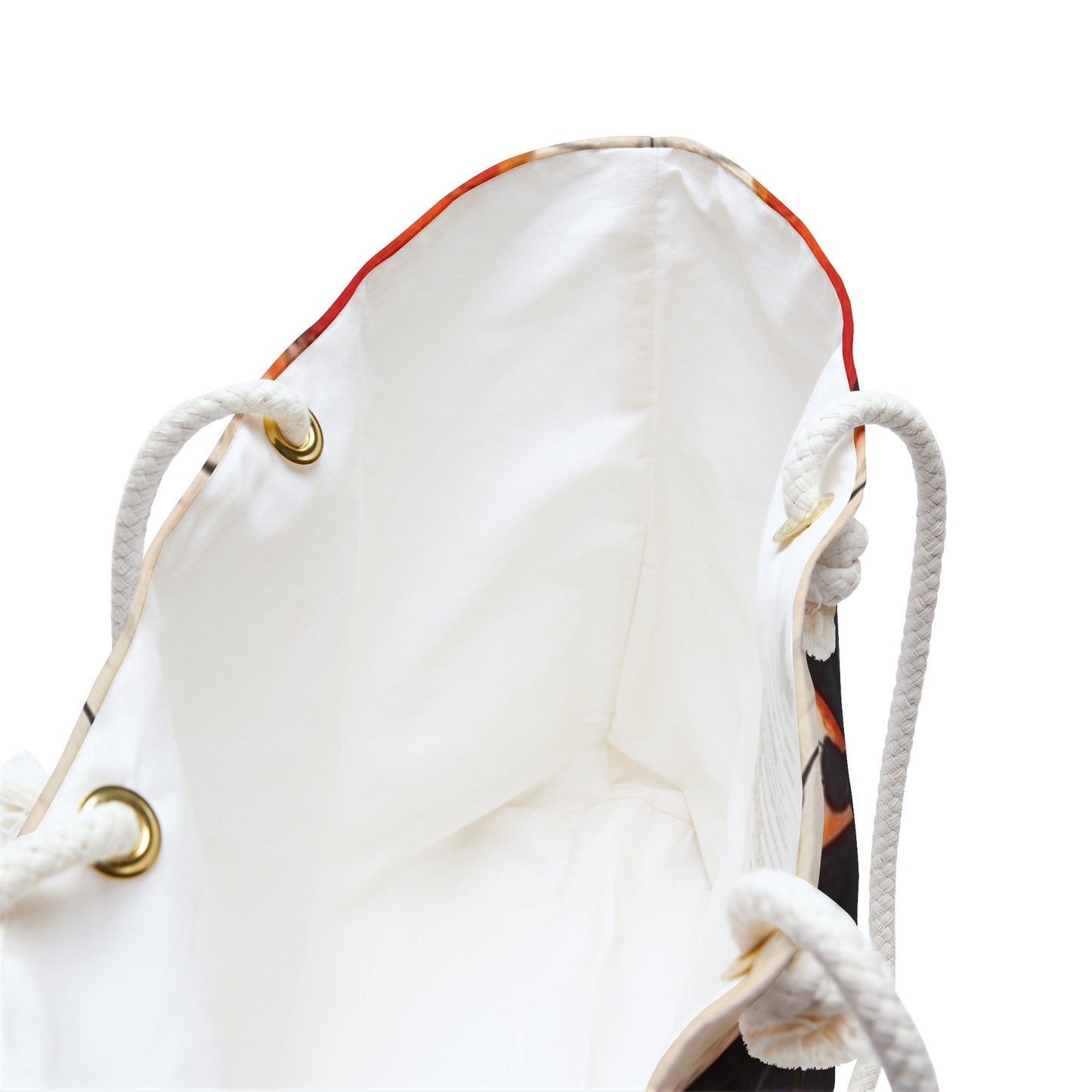 Bauhaus-Inspired Butterfly Symphony: Weekender Bag with Vibrant Colors and Intricate Details