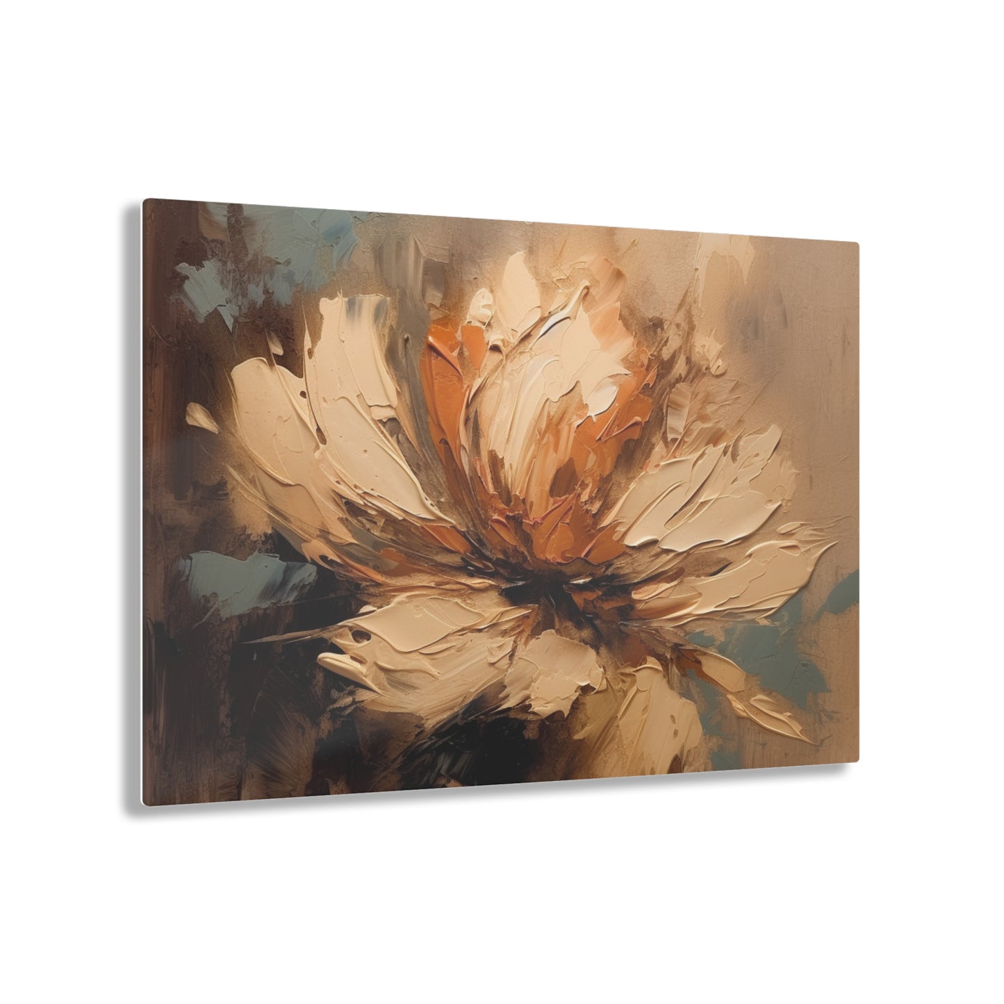Artistic Fusion: Acrylic Prints Infused with Tan Hua-Inspired Abstract Art