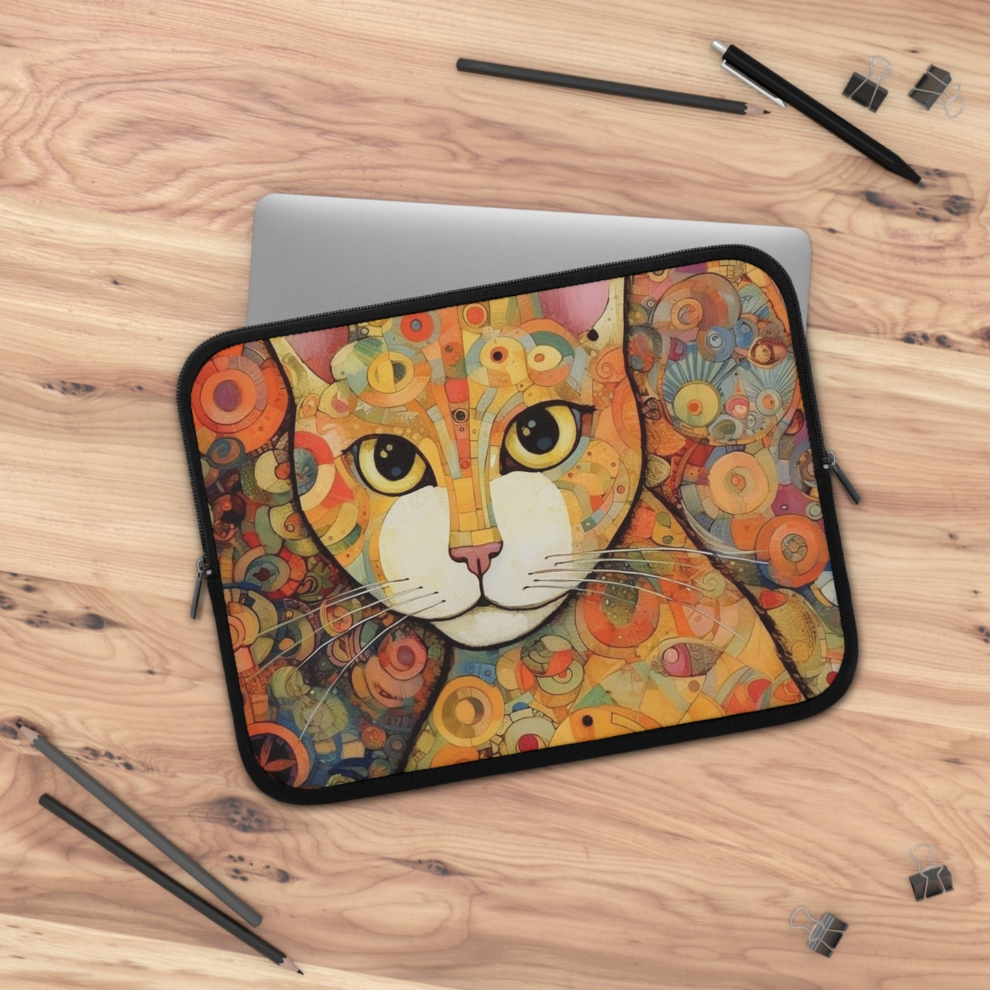 Art Nouveau Revival: Klimt-Inspired Laptop Sleeve