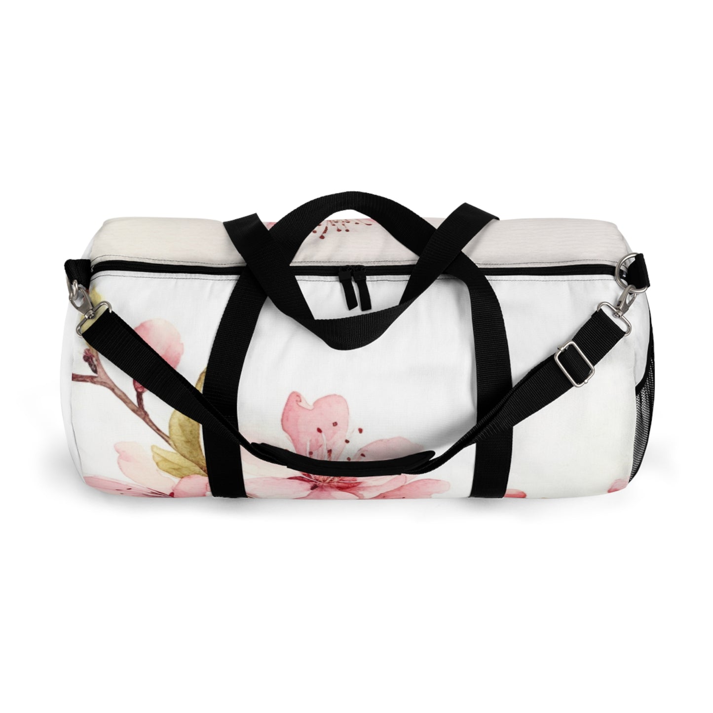 Watercolor Cherry Blossom Duffel Bag