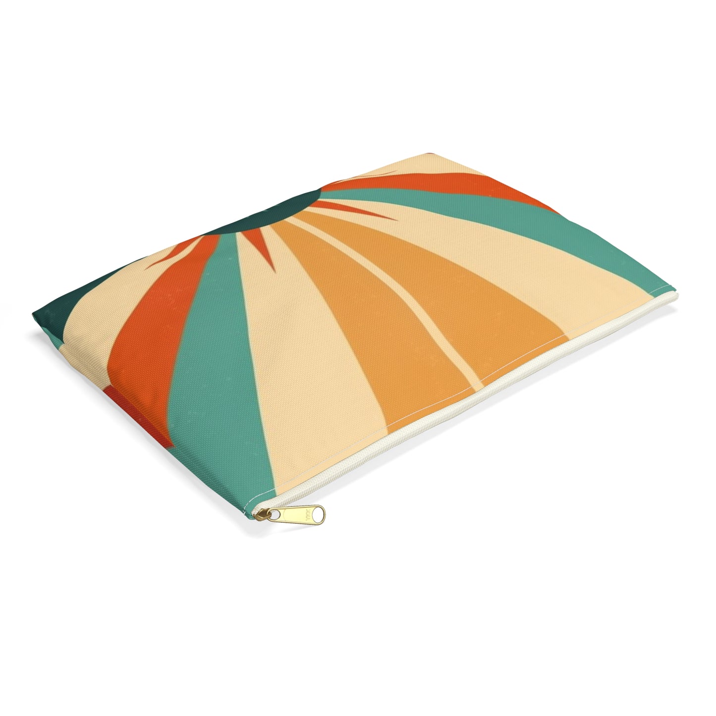 1960s Fashion Inspired Starburst Candy Colored Accessory Pouch