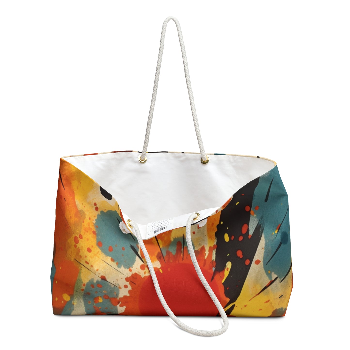 Cosmic Fusion Abstract Weekender Bag
