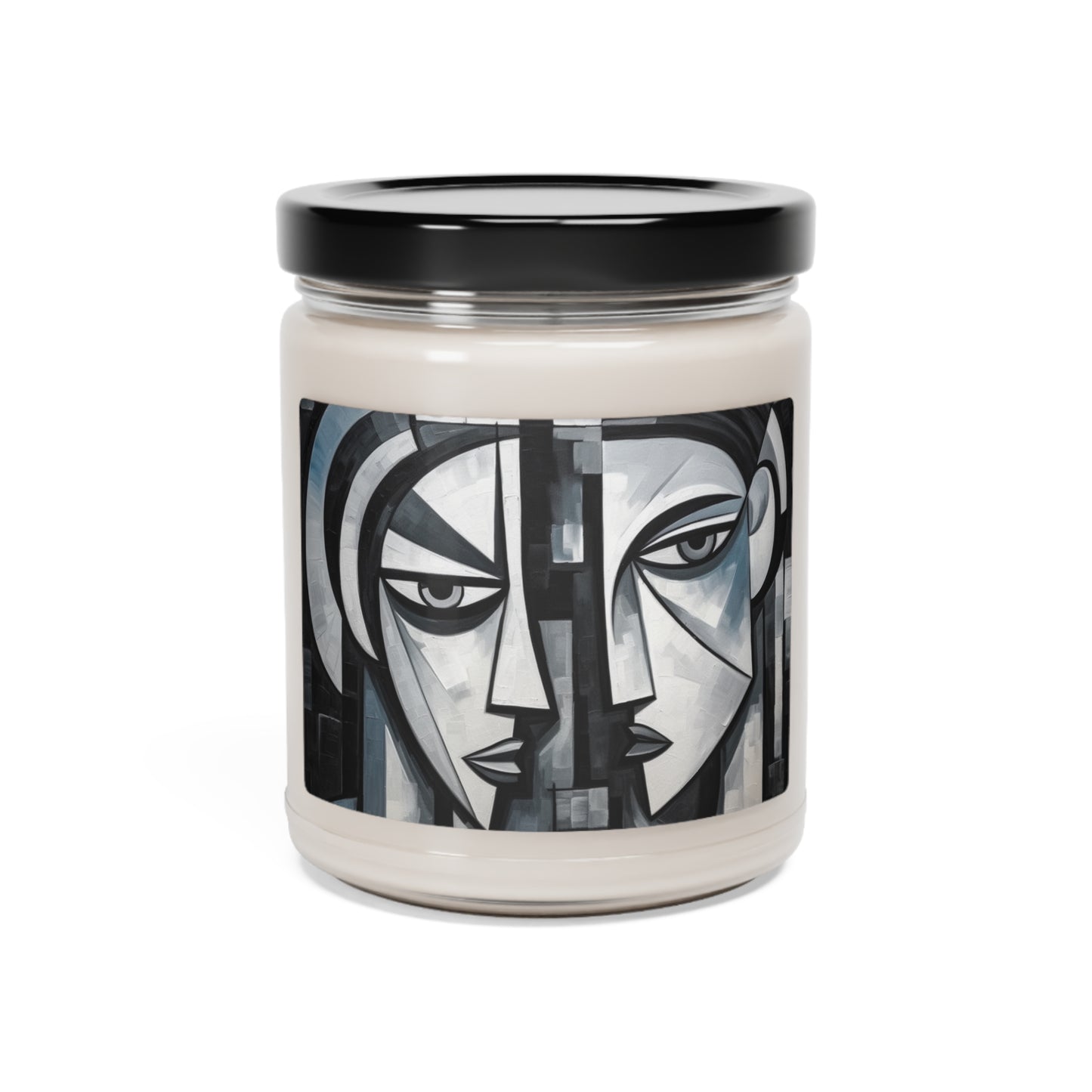 Cubist Paintings Scented Soy Candle