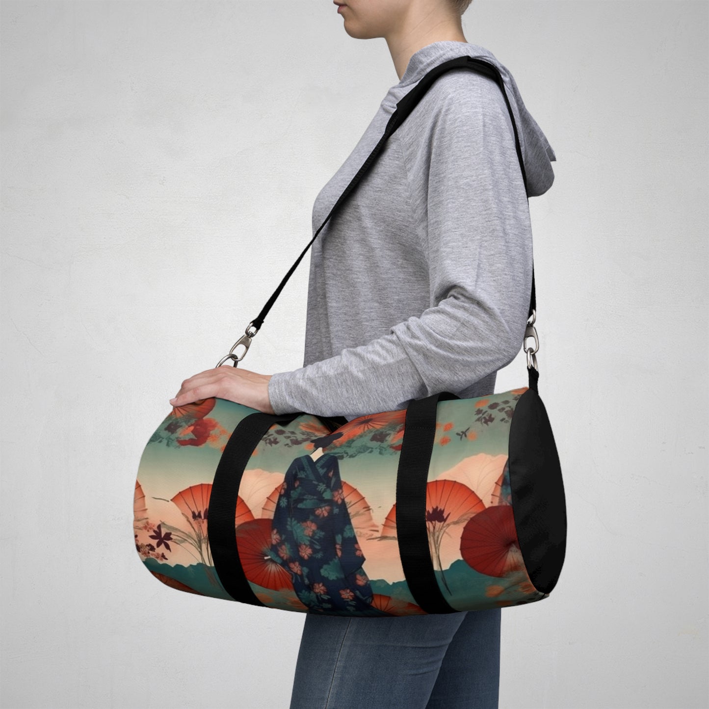 Fashionable Kimono-Inspired Duffel Bag: Unleash Your Style