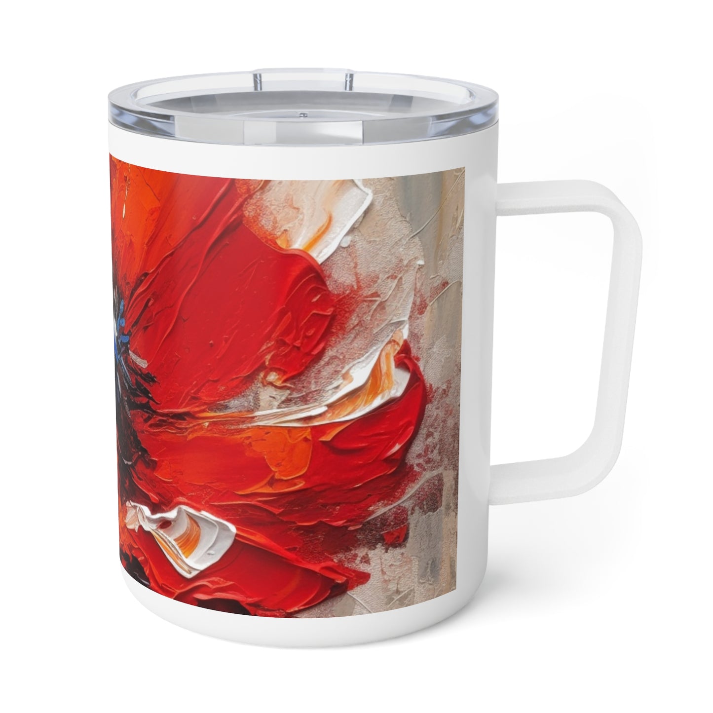 Unleash Your Creativity with Poppy Insulated Coffee Mug: A Blossoming Artistic Journey