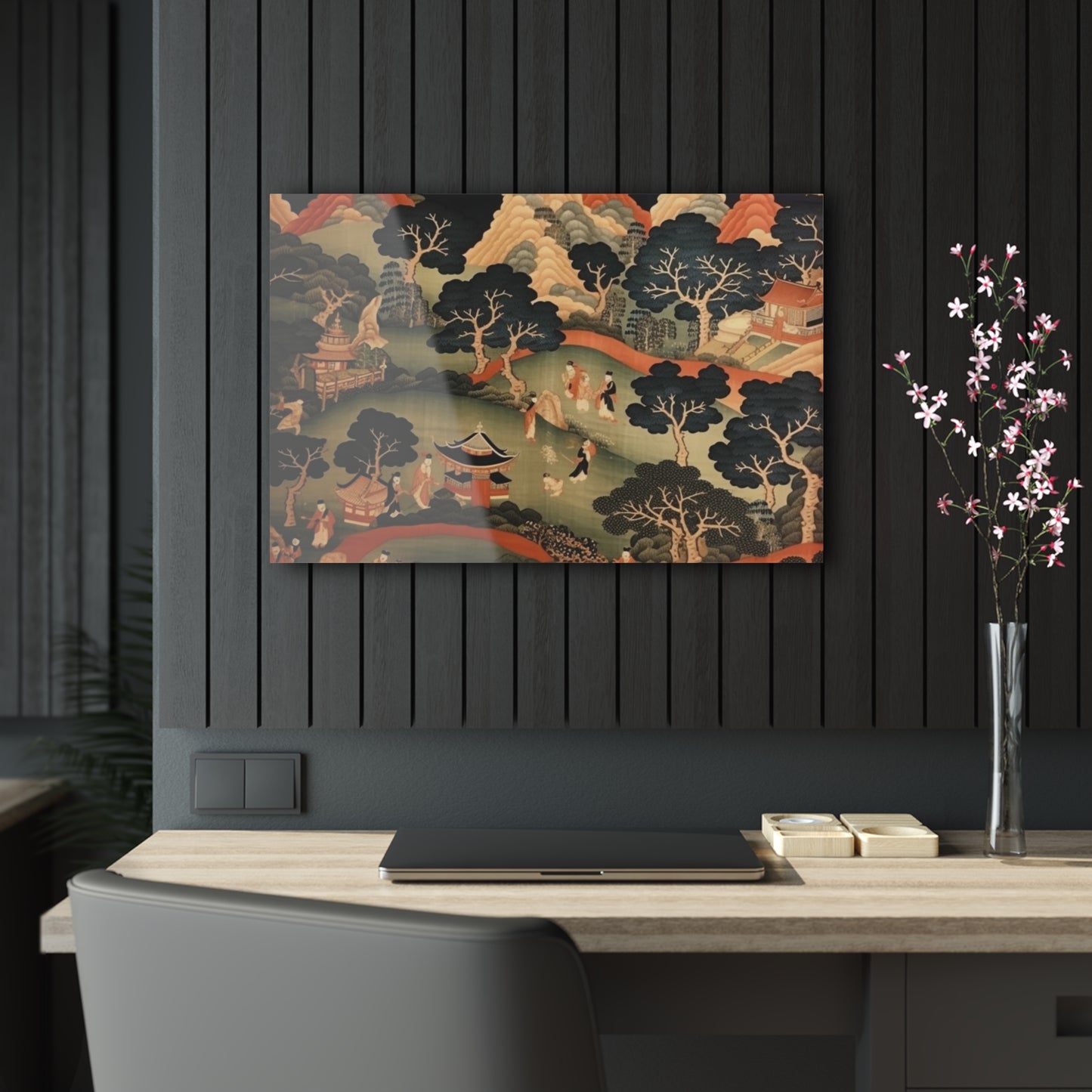 Tapestry Treasures: Japanese-inspired Acrylic Prints for Art Lovers