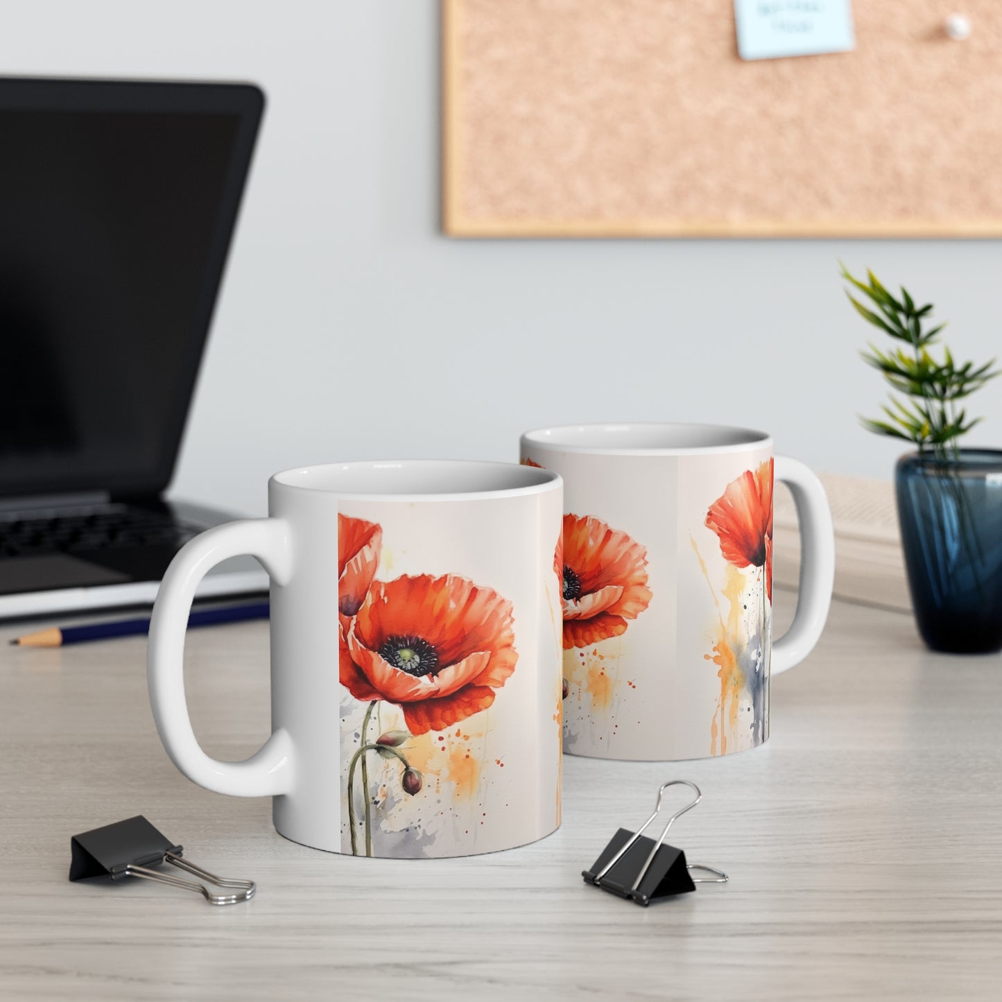 The Best Coffee Mug for Flower Enthusiasts: Floral Watercolor Delight