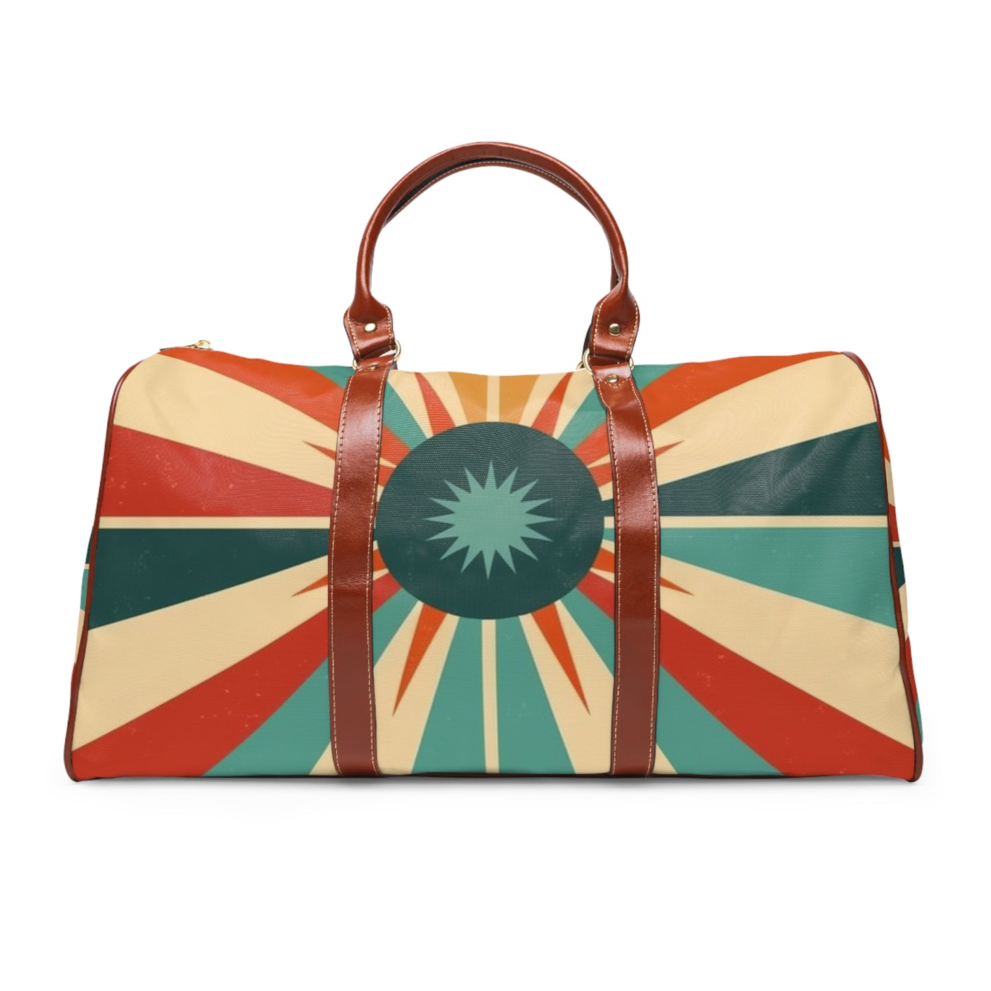 Scandinavian Design Starburst Candy Colored Waterproof Travel Bag for Men