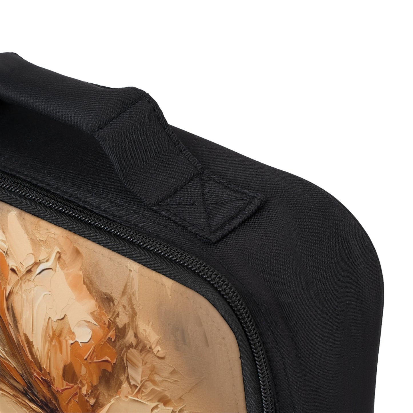 Artistic Fusion: Lunch Bag Infused with Tan Hua-Inspired Abstract Art