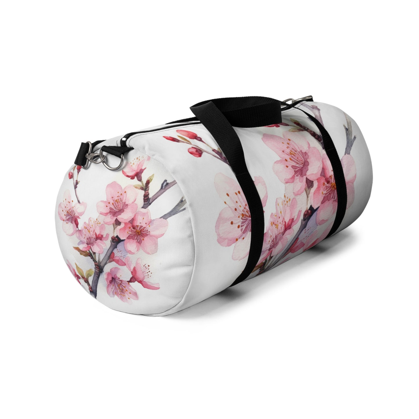Blossoming Serenity: Watercolor Cherry Blossom Duffel Bag