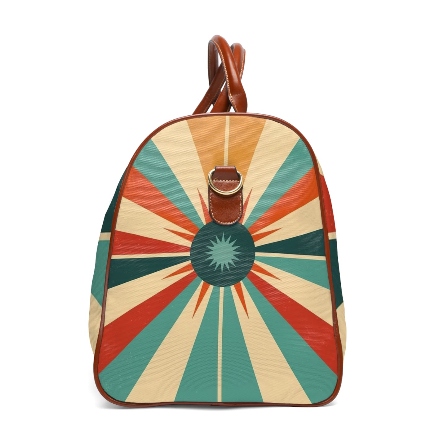 Scandinavian Design Starburst Candy Colored Waterproof Travel Bag for Men