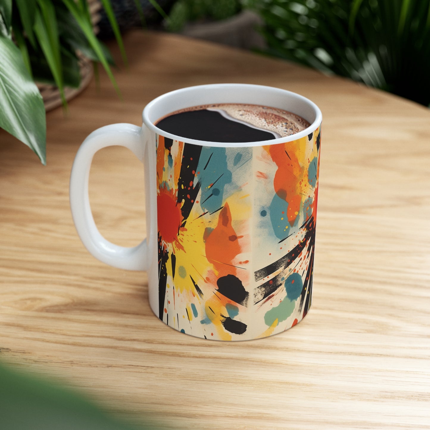 Cosmic Burst Ceramic Mug