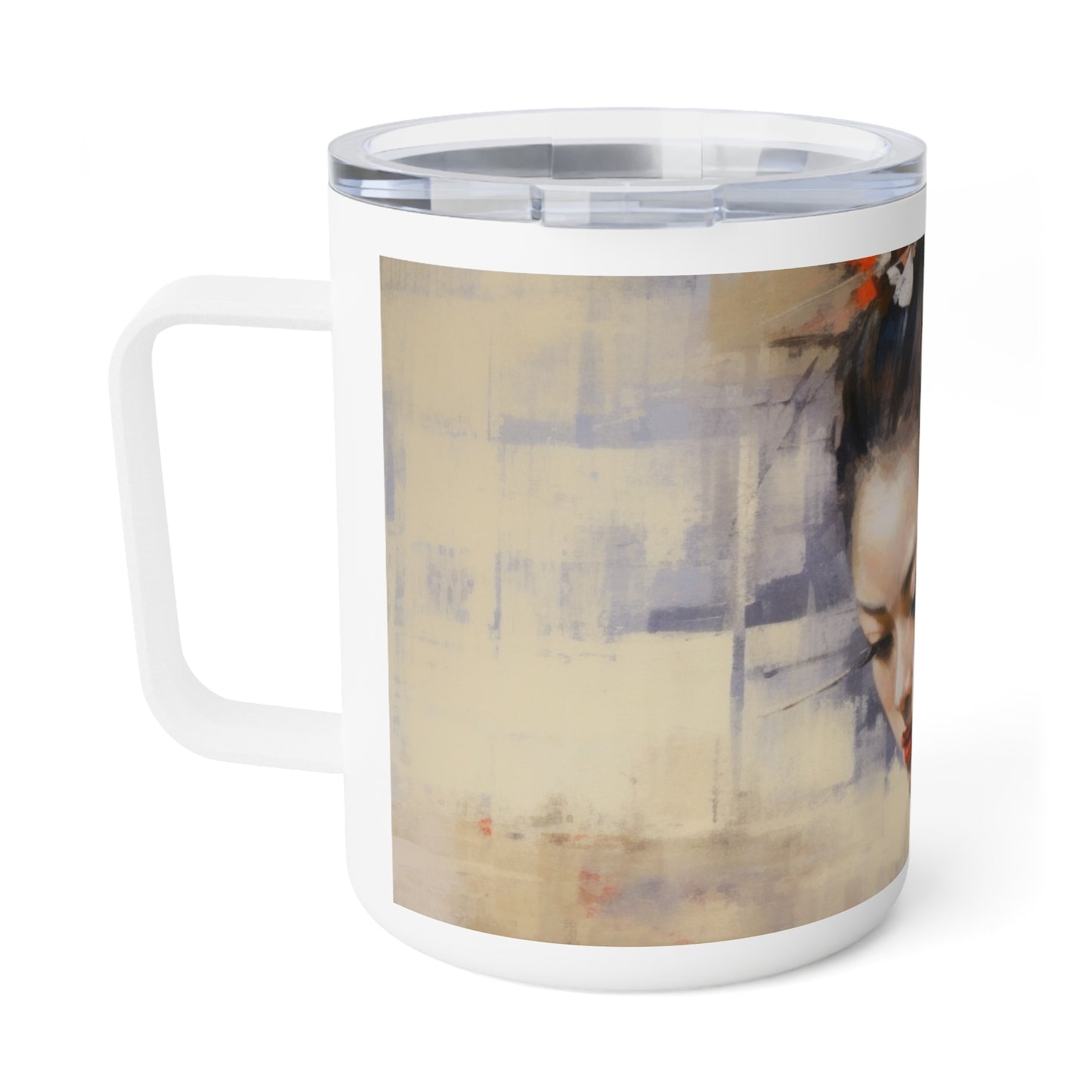 Geisha-Inspired Abstract Elegance: Unleash Your Creativity