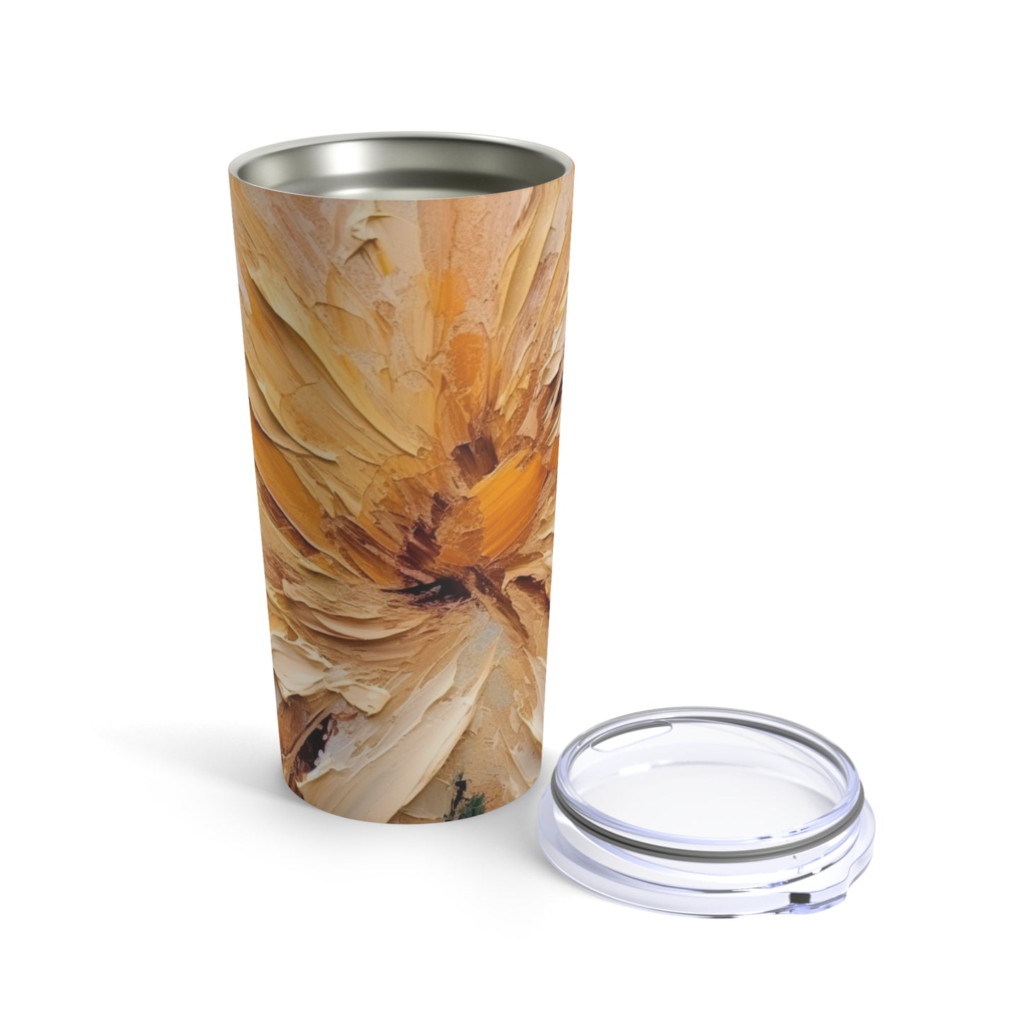 Tan Hua Delight: Insulated Tumbler for Flower Enthusiasts