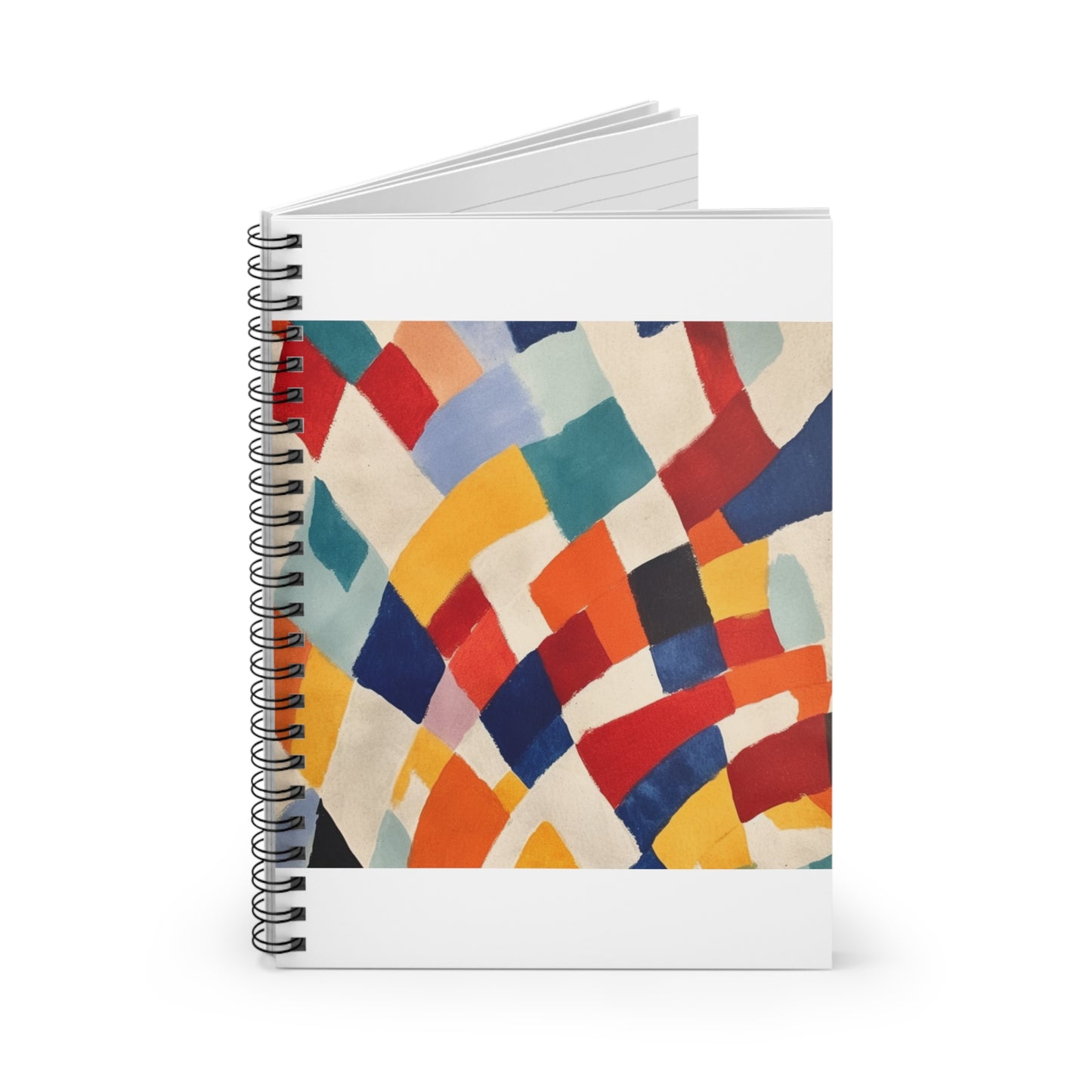 Colorful Shapes: Abstract Painting Notebook