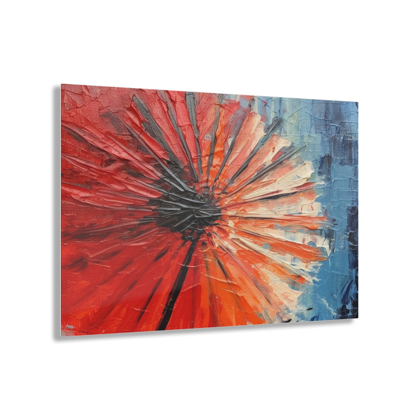 Umbrella Painting Acrylic Prints: Channel Your Inner Artist with Abstract Oil Paint