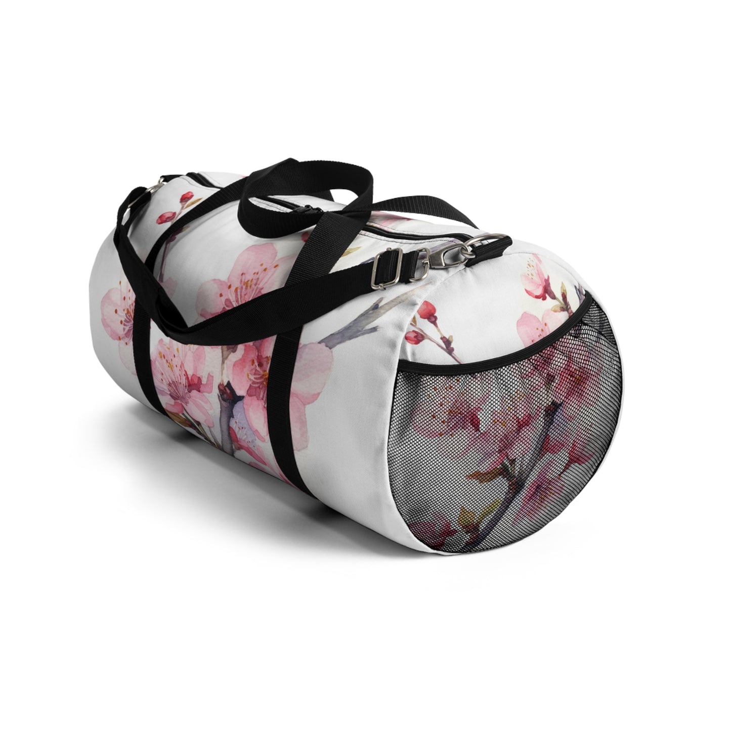 Blossoming Serenity: Watercolor Cherry Blossom Duffel Bag