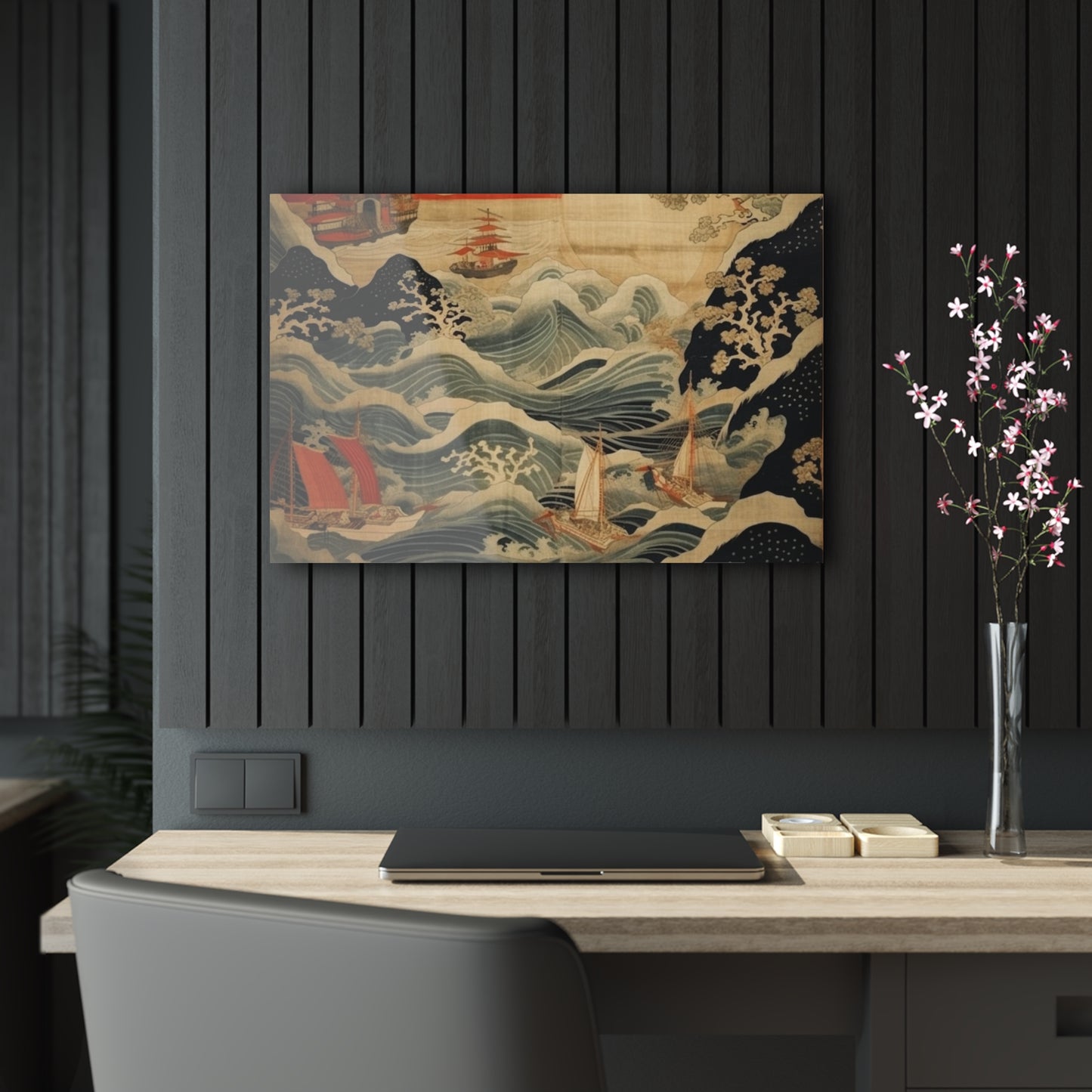 Artistic Fusion - Japanese Tapestry Meets the Perfect Acrylic Prints