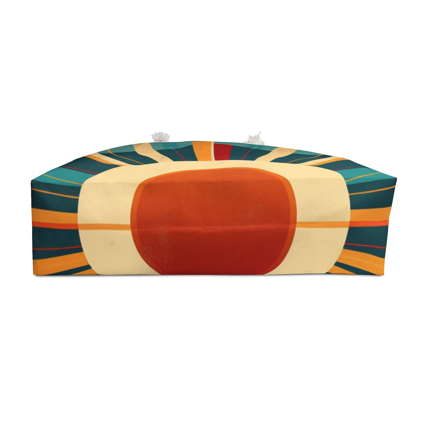 Minimalist Sunshine: Midcentury Modern Sun Weekender Bag