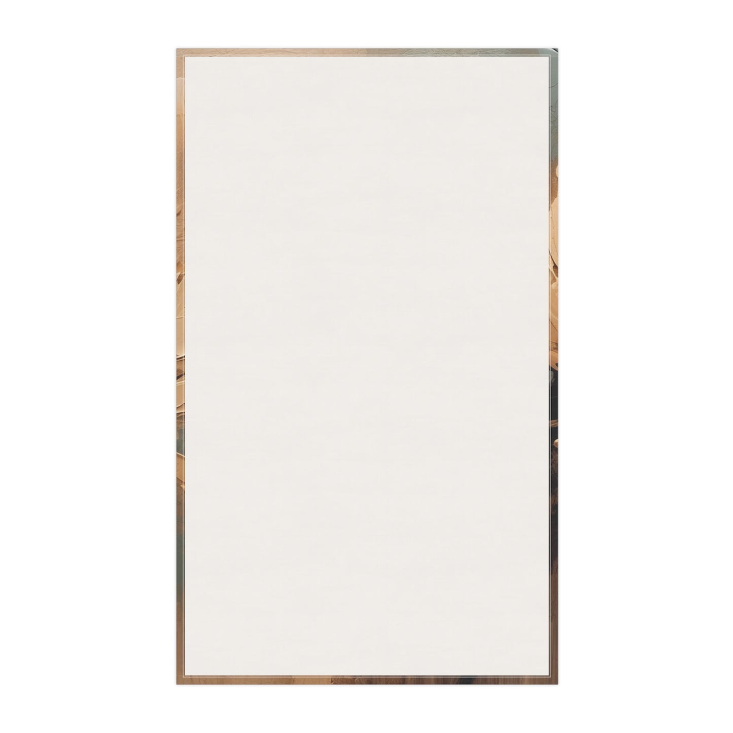 Artistic Fusion: Kitchen Towel Infused with Tan Hua-Inspired Abstract Art