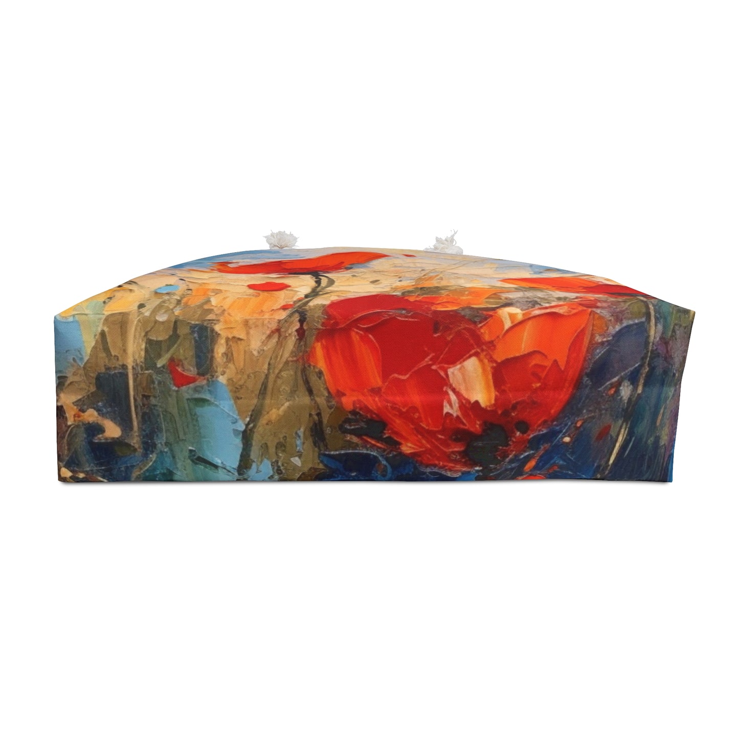 Weekender Bag Paradise: Abstract Poppy Artwork and Flower Drawings