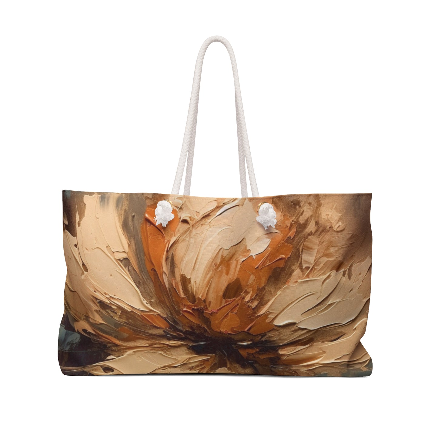 Artistic Fusion: Weekender Bag Infused with Tan Hua-Inspired Abstract Art