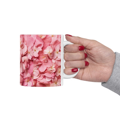 Ceramic Mug: Cherry Blossom Serenity - Embrace Tranquility with Every Sip