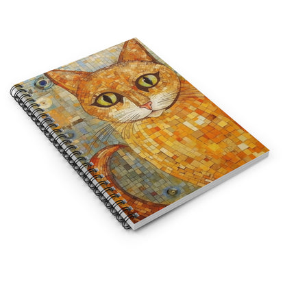Vienna Secession Renaissance: Klimt-Inspired Spiral Notebook