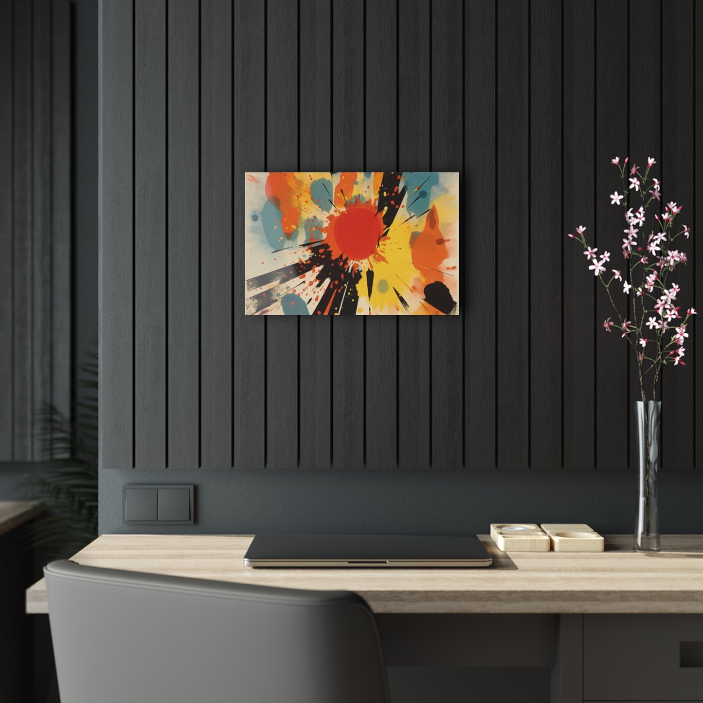 Cosmic Fusion: Abstract Art Acrylic Prints