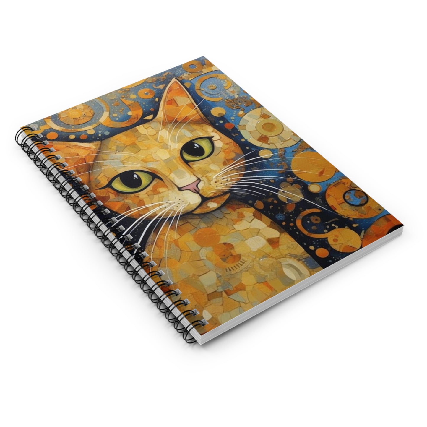Vienna Secession Awakening: Klimt-Inspired Spiral Notebook